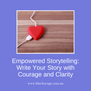 Empowered Storytelling - an 18 week program of transformation perfect for before and while you draft your manuscript. Who do you want to be in sharing your story?