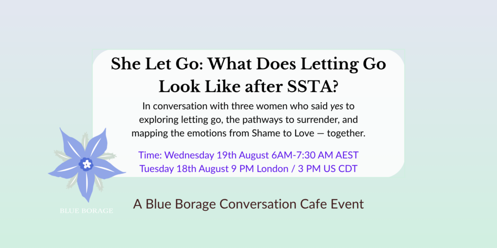 She Let Go: What Does Letting Go Look Like after SSTA?