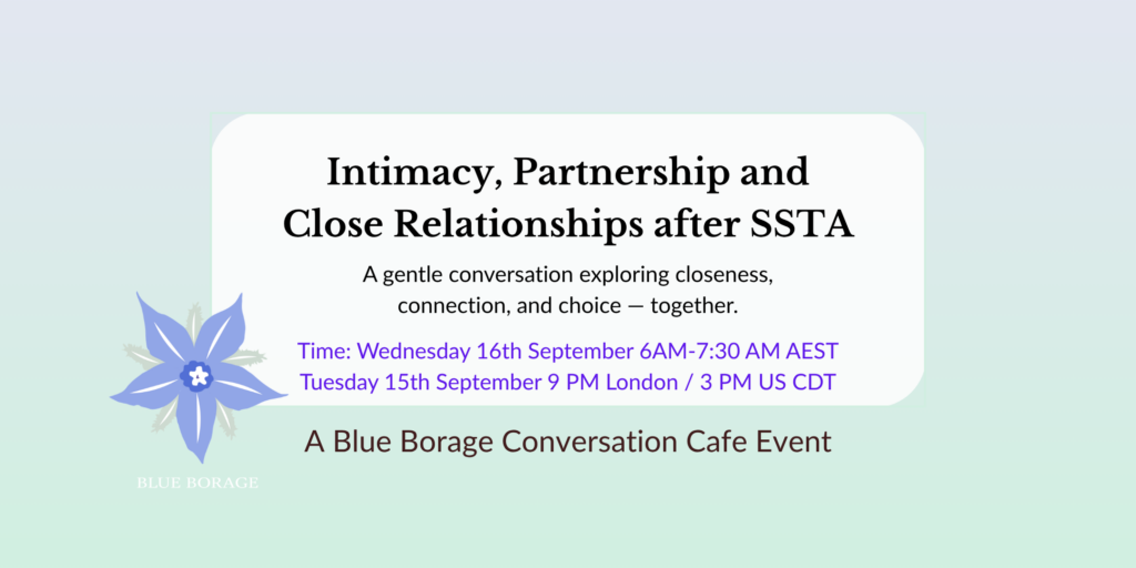 Intimacy, partnership and close relationships after SSTA